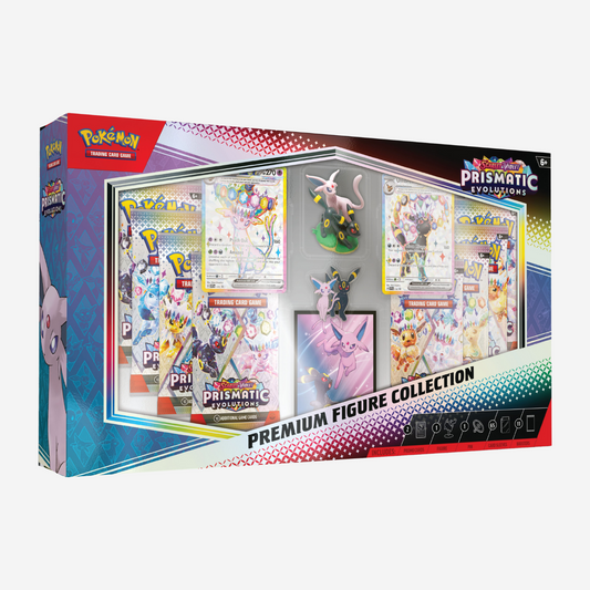Pokemon TCG: Scarlet & Violet-Prismatic Evolutions Figure Collection