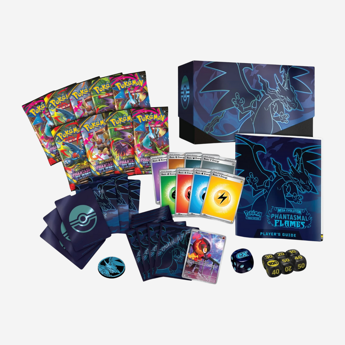 Pokemon TCG: Mega Evolution-Phantasmal Flames Elite Trainer Box (Español) (PREVENTA)