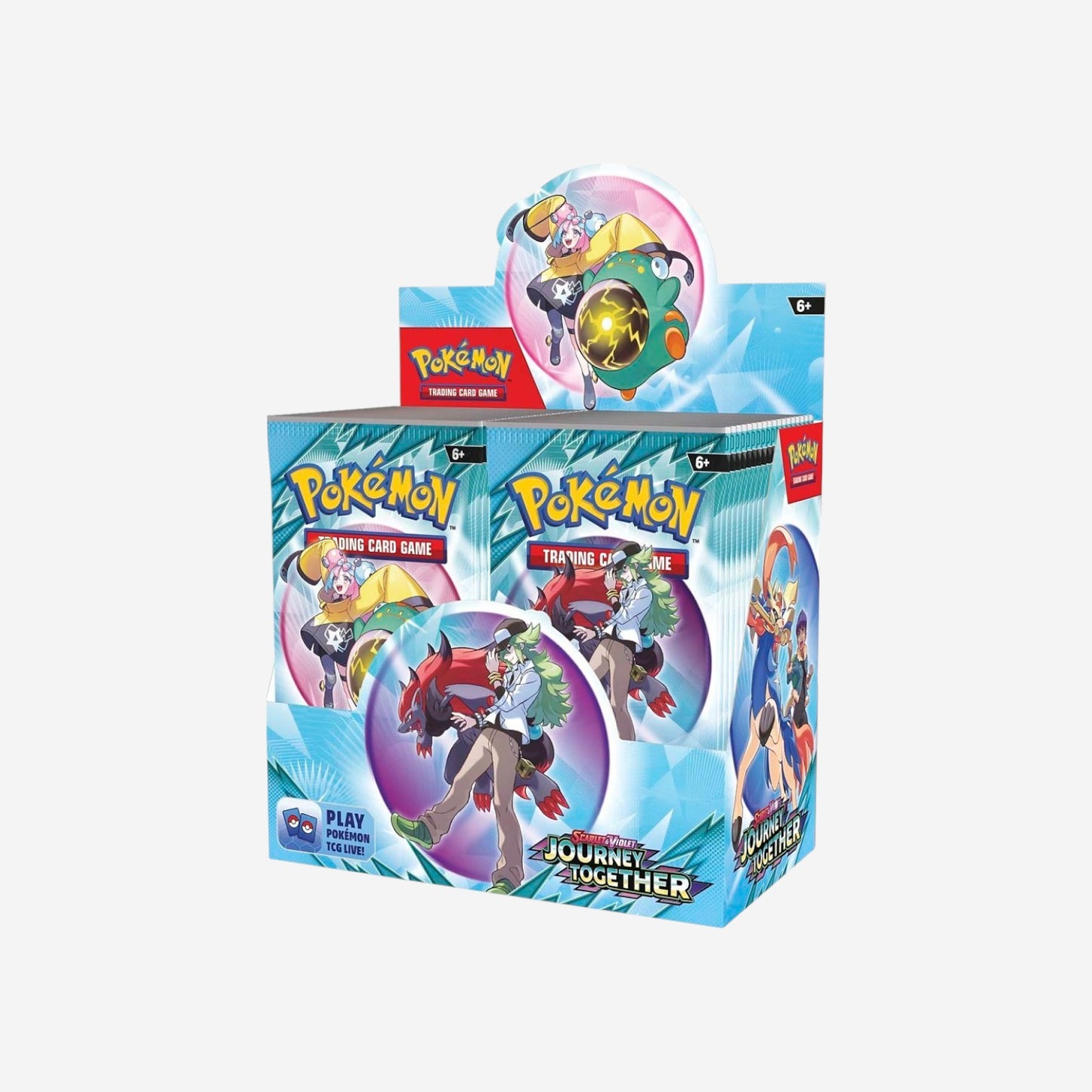 Pokemon TCG: Scarlet & Violet-Journey Together Enhanced Booster Display Box