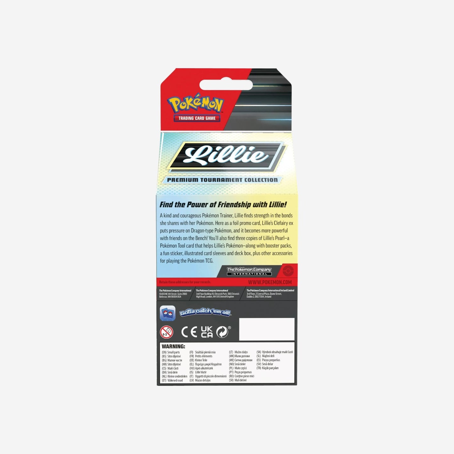 Pokemon TCG: Scarlet & Violet-Journey Together Lillie Premium Tournament Collection