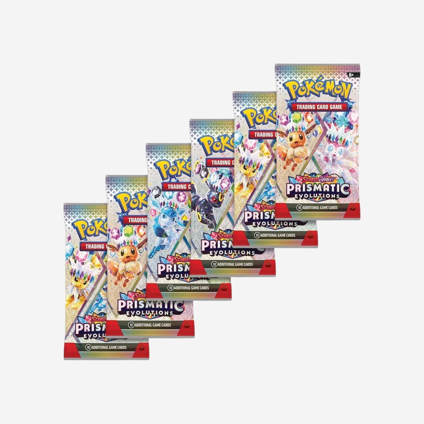 Pokemon TCG: Scarlet & Violet-Prismatic Evolutions Booster Bundle