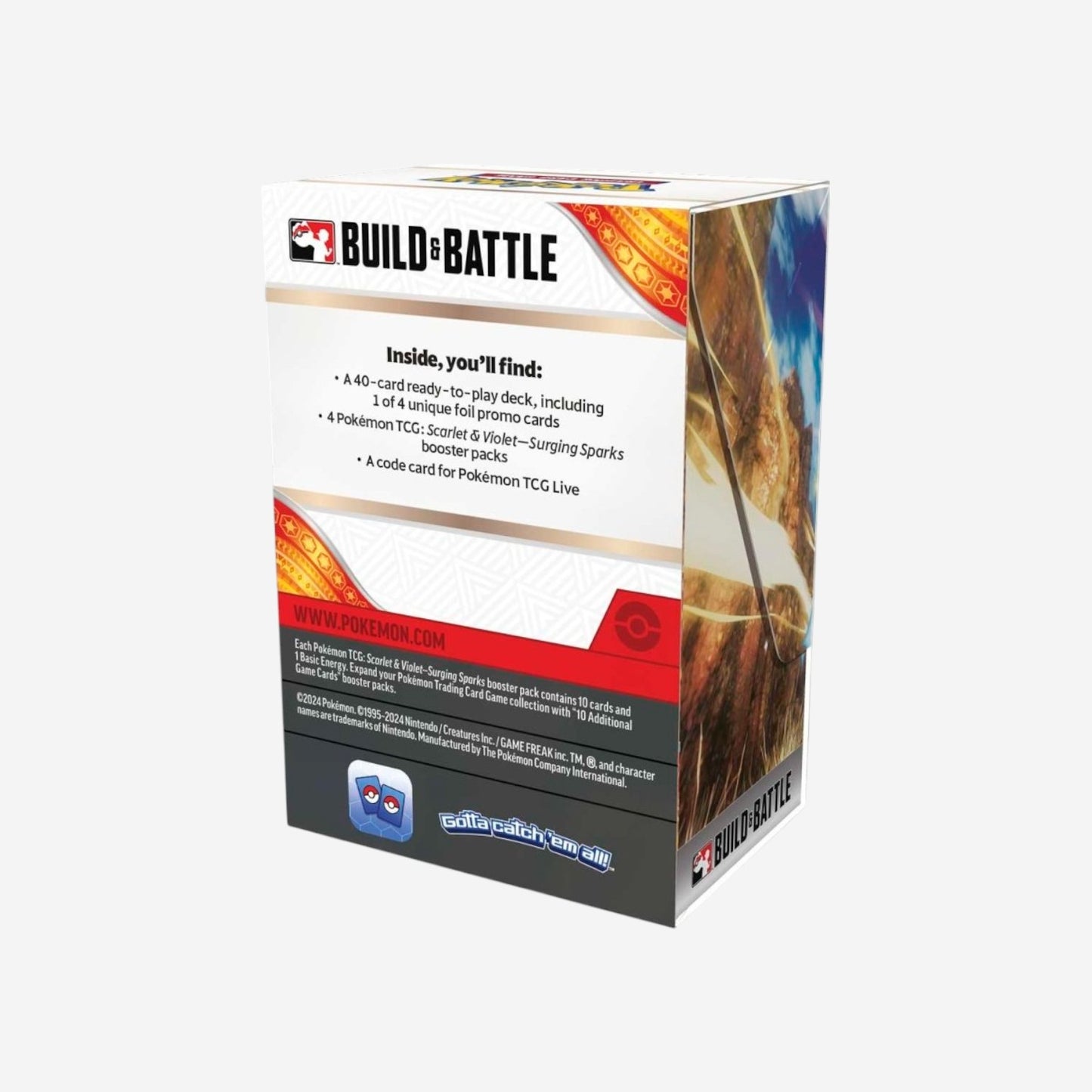 Pokemon TCG: Scarlet & Violet-Surging Sparks Build & Battle