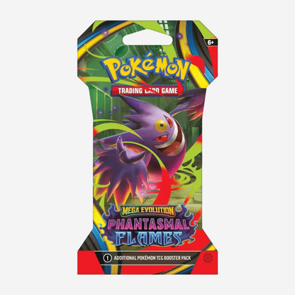 Pokemon TCG: Mega Evolution-Phantasmal Flames 1-Pack Sleeved (PREVENTA)