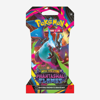 Pokemon TCG: Mega Evolution-Phantasmal Flames 1-Pack Sleeved (PREVENTA)