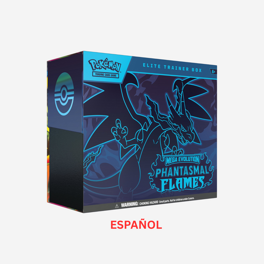 Pokemon TCG: Mega Evolution-Phantasmal Flames Elite Trainer Box (Español) (PREVENTA)