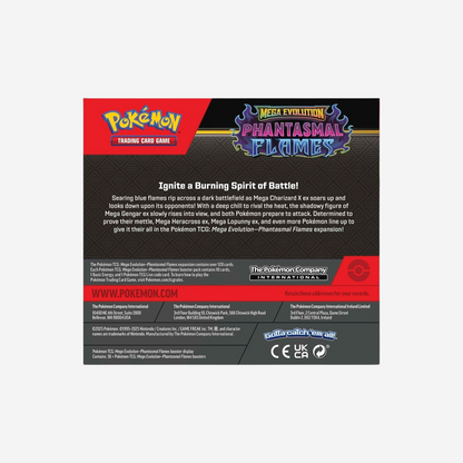 Pokemon TCG: Mega Evolution-Phantasmal Flames Booster Display (PREVENTA)