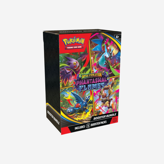 Pokemon TCG: Mega Evolution-Phantasmal Flames Booster Bundle (PREVENTA)