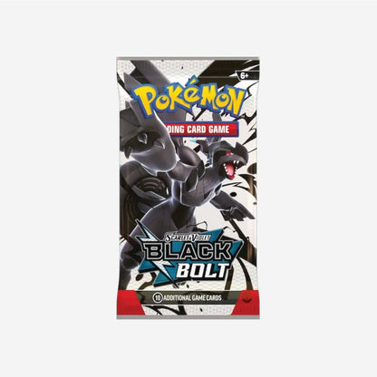 Pokemon TCG: Scarlet & Violet-Black Bolt 1-Booster Pack (PREVENTA)
