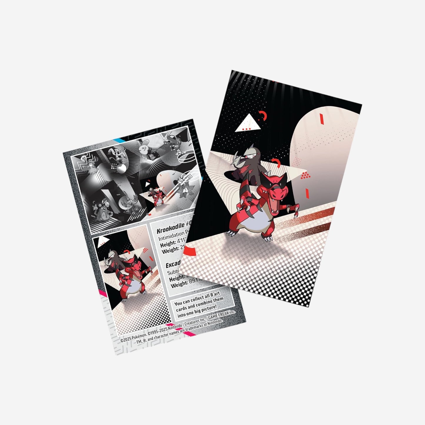 Pokemon TCG: Scarlet & Violet-Black & White Mini Tin-Krookodile