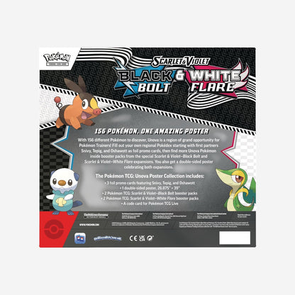 Pokemon TCG: Scarlet & Violet-Black & White Poster Collection